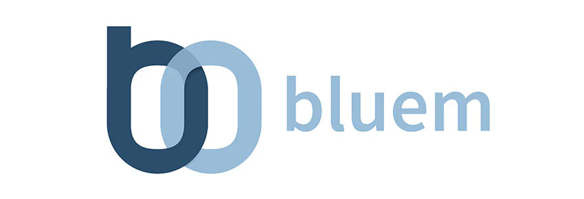Bluem silver sponsor logo